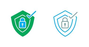 Verified Protection Icon vector