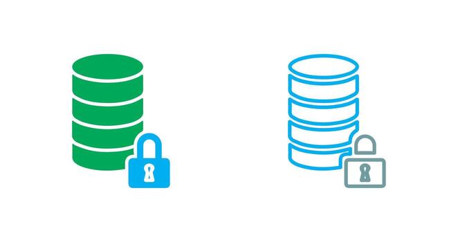 cifrado datos icono vector