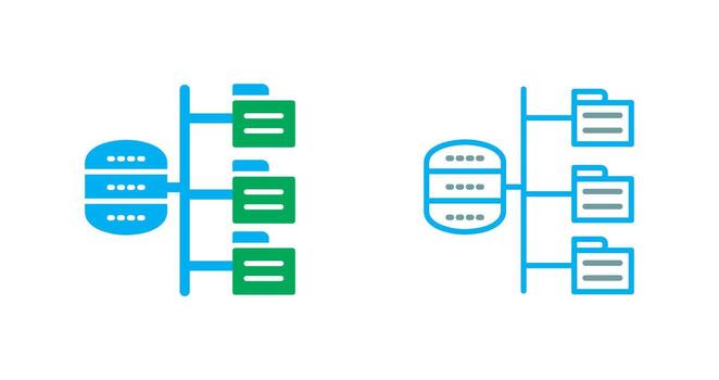 Data Structure Icon vector