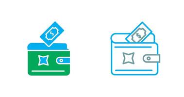 Money From Wallet Icon vector