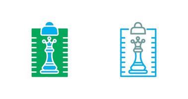 Clipboard Chess Icon vector