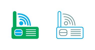 Modem Wifi Icon vector