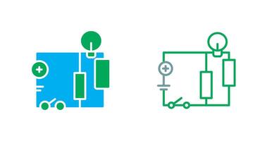 Electrical Circuit Icon vector