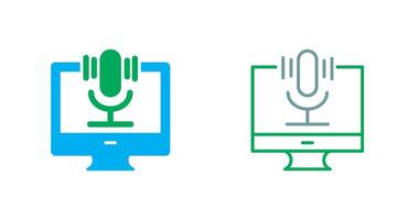 Voice Recorder Icon vector