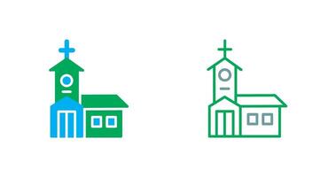 Building Church Icon vector