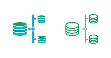 datos compartir icono vector