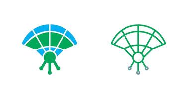 Hand Fan Icon vector