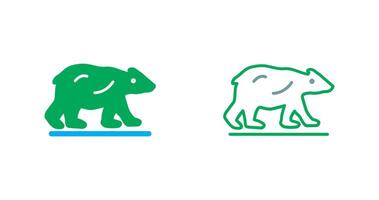 Polar Bear Icon vector