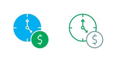 Time is Money Icon vector