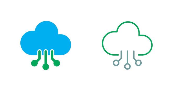Cloud Computing Icon vector