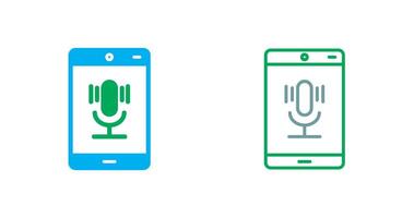 Voice Record Icon vector