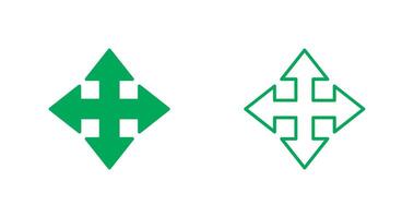 Move Arrow Icon vector