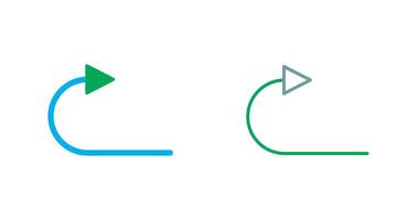 Arrow Pointing Right Icon vector