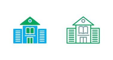 Library Building Icon vector