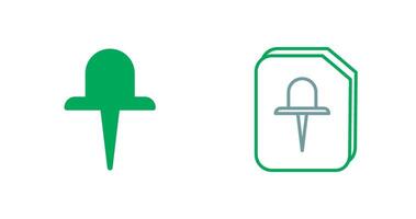 Office Pin Icon vector