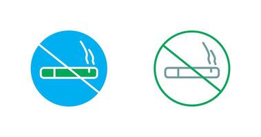 No Smoking Icon vector