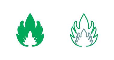 Flammable Material Icon vector