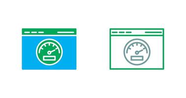 Page Speed Icon vector