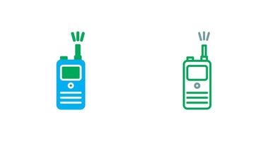 Walkie Talkie Icon vector