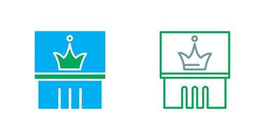 Crown Exhibit Icon vector