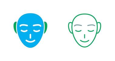 Human Face Icon vector