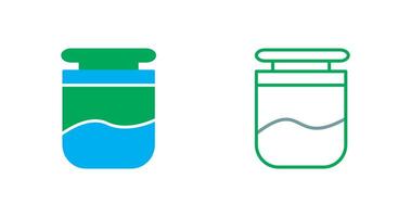 Jar on Display Icon vector