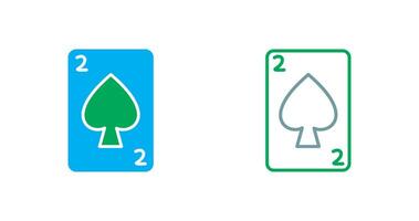Spades Card Icon vector