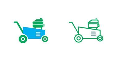 Lawn Mower Icon vector