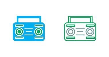 Cassette Player Icon vector