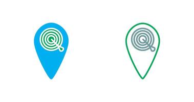 Target Location II Icon vector