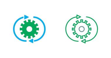 Conversion Setting Icon vector