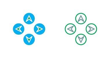 Arrow Directions Icon vector