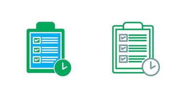 Content Planning Icon vector