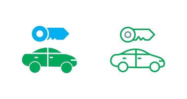 Rent a Car Icon vector