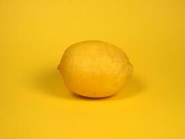limón terminado amarillo foto