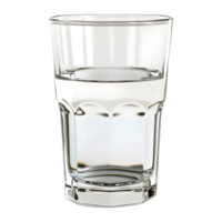 acqua bicchiere su trasparente sfondo - png
