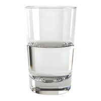 Water Glass on Transparent background - png