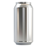 Soft Drink Tin pack on Transparent background - png