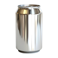 Soft Drink Tin pack on Transparent background - png