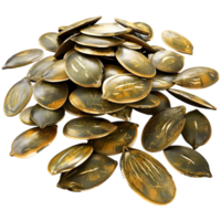 3D Rendering of a Pumpkin Seeds on Transparent Background - png