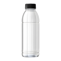 Mineral Wasser Flasche auf transparent Hintergrund - - png