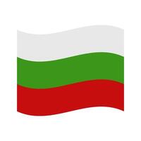Bulgaria bandera en vector