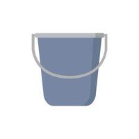 Bucket on white background vector