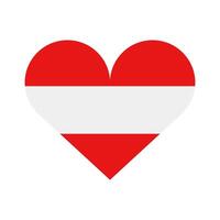 Austrian flag in vector