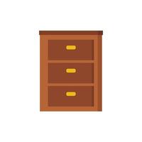 Cabinet illustrated in vector