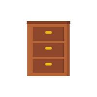 Cabinet illustrated in vector