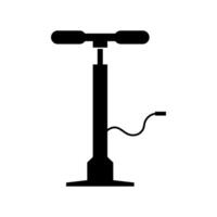 Bike pump icon on white background vector