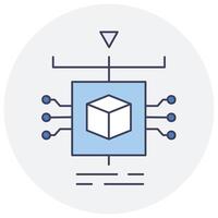 One shot Learning Model Development. Creating Resilient AI Models with Limited Data Instances. Editable Stroke Icon. vector