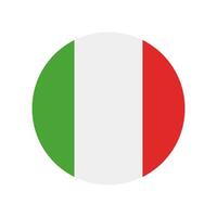 Italia bandera en vector