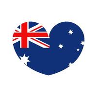 Australian flag in vector